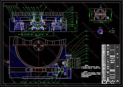 CNC Milling Machine Rotary Table Design